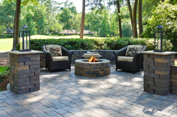 Fire Pit Installation in Odessa