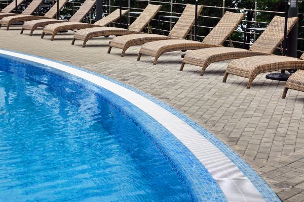 Cost of Poolside Hardscaping in Odessa